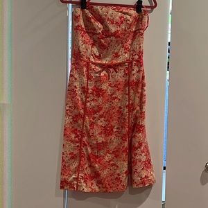 Ann Taylor strapless dress